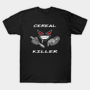 Funny Cereal Killer Vintage Design T-Shirt